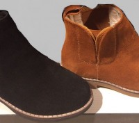 Продам демисезонные утепленные ботинки полусапоги на мальчика 30-35р,верх- натур. . фото 2