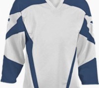 Продам хоккейную майку ( jersey ) двухцветную на 5-8 лет. В наличии несколько шт. . фото 2