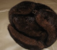 продам зимнюю меховую шапку из норки, размер 56-57,  головной убор в хорошем сос. . фото 5