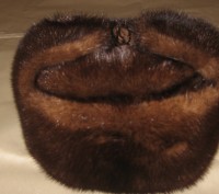продам зимнюю меховую шапку из норки, размер 56-57,  головной убор в хорошем сос. . фото 3