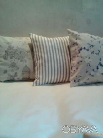 Декоративные подушки , размер 40 см х 40 см , ткань лён пр-во Испания.
Также пр. . фото 1