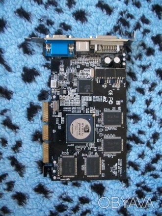Видеокарта NVIDIA GeForce 4 MX 440 на 128 MB, описание ее ниже Характеристики ви. . фото 1