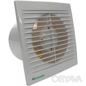 Бытовой вентилятор Домовент 100 С1 предназначен для вентиляции бытовых помещений. . фото 1
