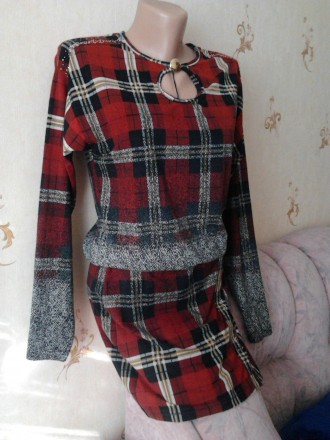 Роскошное платье -туника, Турция. отделка стразами, очень мягкая, приятная ткань. . фото 9