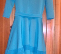 Роскошное платье,Турция,ткань микродайвинг+фатин,ткань эластичная,хорошо тянется. . фото 9