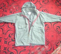 Куртка ветровка мужская «TRAIL DESIGNS» новая  болотного цвета (застёгивается на. . фото 3