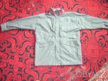 Куртка ветровка мужская «TRAIL DESIGNS» новая  болотного цвета (застёгивается на. . фото 1