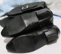 Весенне - осенние сапоги ботфорты, 35 размер
черные, 
высокие (49см), кожаные,. . фото 3