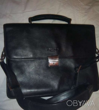 Продам стильный, добротный, вместительный и практичный мужской портфель из натур. . фото 1