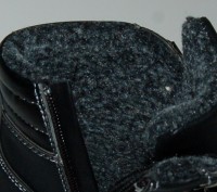 Kimboo арт. 1510B черный
Зимняя обувь для мальчиков.
Верх - искусственная кожа. . фото 9