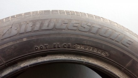 Летняя шина 195/60 R15 Bridgestone turanza ER30, 1 шт. Протектор шины составляет. . фото 4