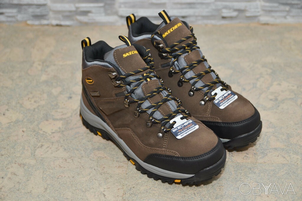 skechers men's relment-pelmo hiking boot | Sale OFF-59%