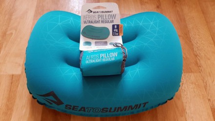 Надувная подушка Sea To Summit Aeros Ultralight Pillow для туризма и путешествий. . фото 7