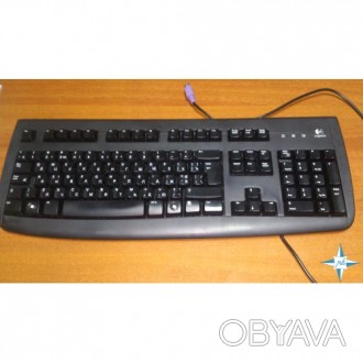 Клавиатура Logitech DeLuxe 250, black, PC/2
состояние отличное. . фото 1