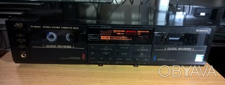 Кассетная дека (магнитофон) двухкассетная JVC TD-W660 (модель около 1990 г., сде. . фото 1