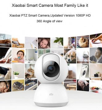 Xiaomi Mijia 360º Home Camera (MJSXJ02CM) предназначена для для наблюдением за с. . фото 10