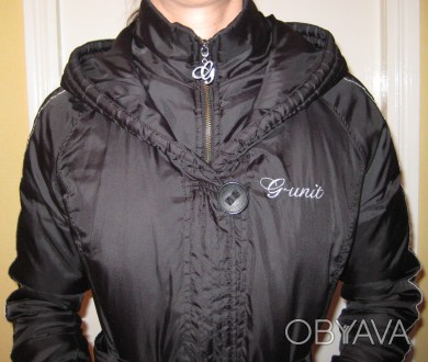Куртка G-unit с капюшоном и карманами. 1 внутренний карман. Почти новая (одевала. . фото 1