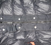 Пуховичек черного цвета,современная моделька на рост 128-134 см,теплый в идеальн. . фото 9