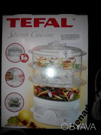 Пароварка TEFAL Steam Cuisine, новая, 3 чаши + основа

Прекрасная пароварка, о. . фото 1