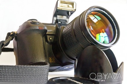 Продам цифровой зеркальный фотоаппарат «Olympus Е-20». 
Состояние идеальное, ко. . фото 1