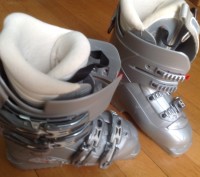 Практически новые удобные лыжные ботинки Salomon серого цвета, размер 37-38 (286. . фото 2