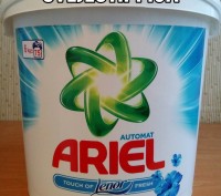 Порошок Ariel Touch of Lenor Fresh предназначен для стирки всех видов тканей. Ср. . фото 2