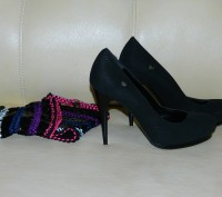Новые женские туфли с пристёгивающимся украшением на ногу р. 39 "Stella Marco"
. . фото 3