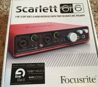 Продам отличную карточку Focusrite Scarlett 6i6. состояние новой!. . фото 4