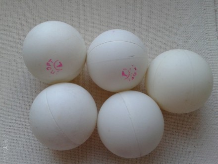 Продам новые мячи для пинг понга. В наличии- 500 шт, знак качества СССР белые.. . фото 1
