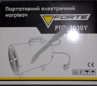 Электронагреватель Forte PTC-3030Y предназначен для обогрева жилых и хозяйственн. . фото 3