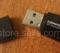 Продаю WiFi+Bluetooth USB адаптер CF-WU725B с максимальной скоростью перередачи . . фото 2
