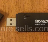 Продаю WiFi USB адаптер CF-912AC с максимальной скоростью перередачи данных 1200. . фото 5