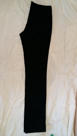 Брюки женские черные CasheCashe, спереди два кармана, классика,  сзади имитация . . фото 6