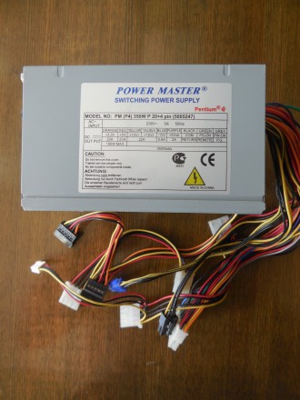 Блок питания Power Master PM (P4) 350W P 20+4 pin 80FAN

Характеристики
Произ. . фото 2