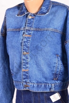 Женские куртки джинсовые и кожзам оптом от 300 грн. Торговых марок GOURD, GECCE,. . фото 7