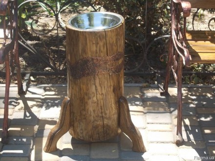 Декоративная пепельница, выполненная из натурального дерева.
Помимо базового про. . фото 4