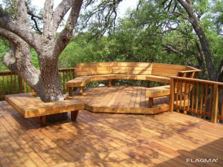 Строительство террасы из дерева имеет ряд преимуществ, среди которых можно отмет. . фото 4