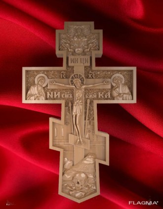 Красный угол каждого дома во все времена украшали настенным крестом, также крест. . фото 2