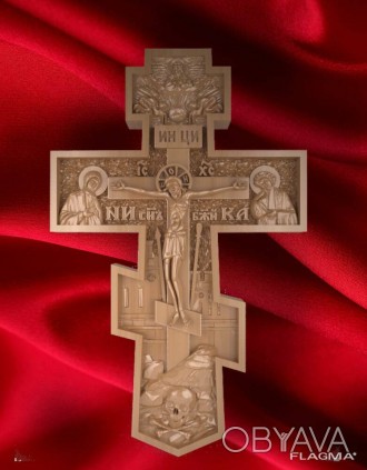Красный угол каждого дома во все времена украшали настенным крестом, также крест. . фото 1