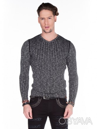  Пуловер мужской Cipo & Baxx, 50%КОТТОН,25%ПОЛИАКРИЛ,25%ВИСКОН. Cipo & B. . фото 1