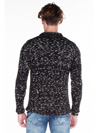  Пуловер мужской Cipo & Baxx, 50%КОТТОН,25%ПОЛИАКРИЛ,25%ВИСКОН. Cipo & B. . фото 3