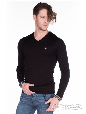  Пуловер мужской Cipo & Baxx, 50%ВИСКОН, 50%АКРИЛ. Cipo & Baxx – э. . фото 1