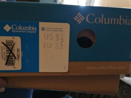Новые кроссовки Columbia, на весну-осень, размер 38. Покупала ориентируясь на св. . фото 6