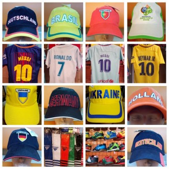 Бейсболки, шапки, шарфи Україна та клубні.
Всі зірки футболу. Нова футбольна фо. . фото 13
