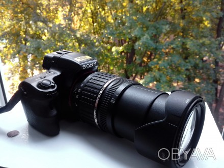 Продам камеру Sony A37 в родной коробке, укомплектованною  объективом с переменн. . фото 1