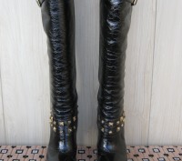 Продаются женские кожанные сапоги марки Fellini, черного цвета , производства Ит. . фото 2