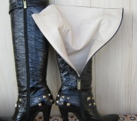 Продаются женские кожанные сапоги марки Fellini, черного цвета , производства Ит. . фото 7