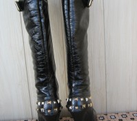 Продаются женские кожанные сапоги марки Fellini, черного цвета , производства Ит. . фото 5