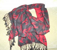 Женский шарф  Chanel  д-на - 1,55см,  ш-на  31 см .. . фото 3