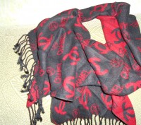Женский шарф  Chanel  д-на - 1,55см,  ш-на  31 см .. . фото 2